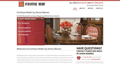 Desktop Screenshot of furnituremedicbysimonwarren.com